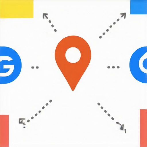 Flowchart showing local SEO steps for Map Pack ranking