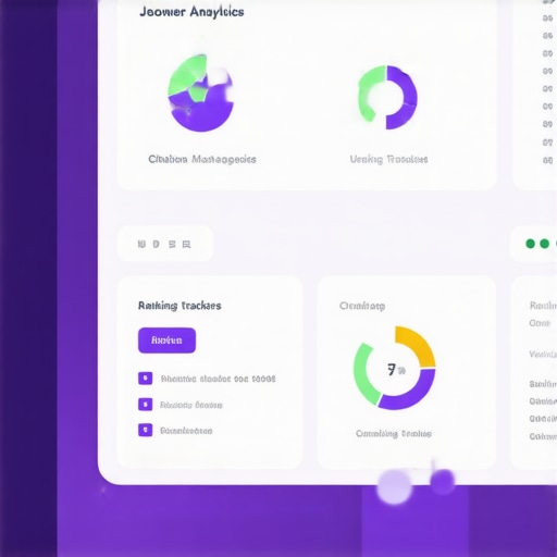 Screenshot of local SEO management software with citation and ranking data