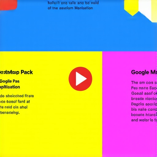 Infographic illustrating misconceptions and truths about local SEO and map pack ranking strategies.