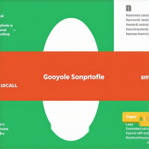 Local SEO Optimization Steps Illustration of local SEO tactics for map pack success, including profile, keywords, and engagement