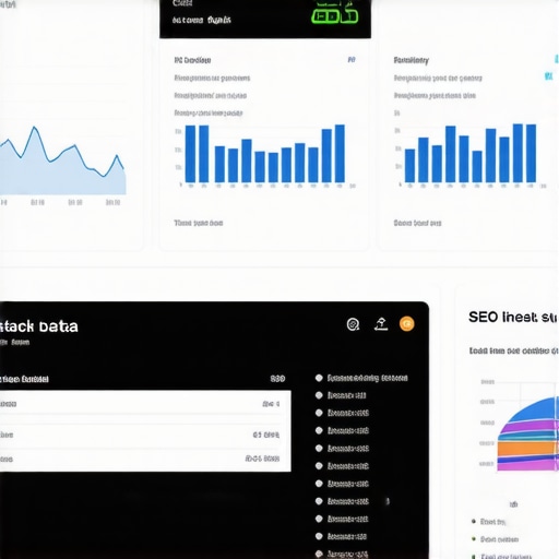 Screenshot of a dashboard tracking store foot traffic, reviews, and local ranking metrics.