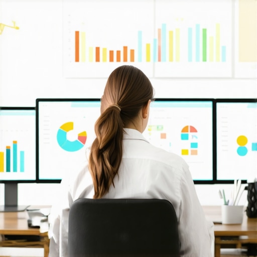 Managing Local SEO Tools for Map Pack Success A professional optimizing local business listings using SEO software and maps.