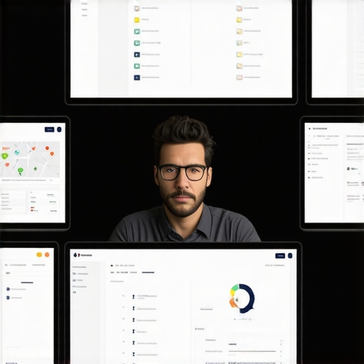 Creating a Local Map Pack Maintenance Strategy Business owner reviewing local SEO and tracking data on computers