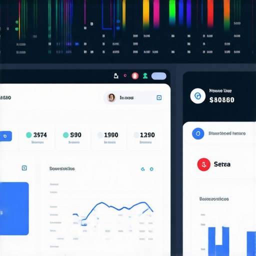 Digital Dashboard of Local SEO Signals Screenshot of a local SEO analytics dashboard with various metrics and signals.