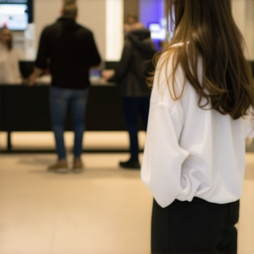 Inside a retail store using IoT sensors and Bluetooth beacons to track customer activity for local SEO