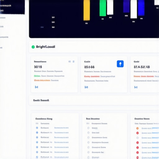 Screenshot displaying local search performance insights from BrightLocal and call tracking data from CallRail.