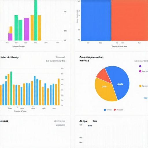 Google Data Studio dashboard visualizing real-time local business metrics.