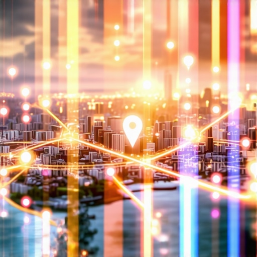 Advanced Local Ranking Heat Map Analysis Digital city heat map visualizing local business map pack competition and ranking proximity