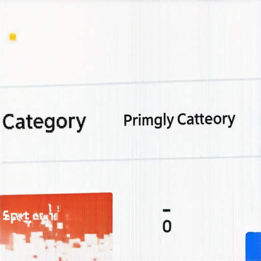Correcting the Primary Category Trap in Local SEO A digital interface highlighting the primary category selection for a local business listing.