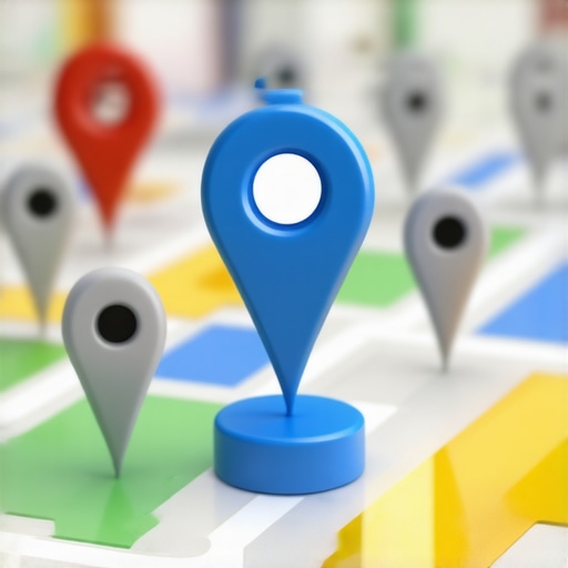 Dominating the Local Map Pack Placement A visual representation of map pack success where one business listing stands out above competitors on a map.