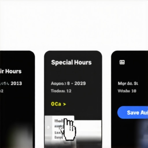 Google Business Profile Special Hours Update Updating special hours in Google Business Profile for better map pack ranking