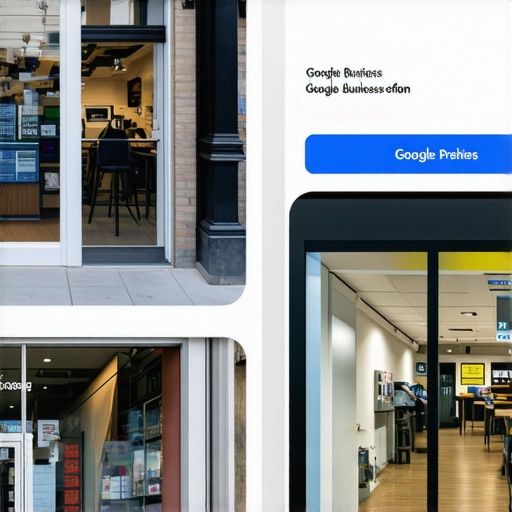 Comparison showing how high quality photos improve a Google Business Profile.