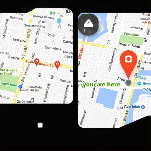 Illustration comparing generic city-level SEO to neighborhood-specific local map targeting.