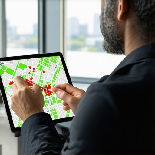 Local Ranking Heat Map Analysis Visualizing local SEO progress with a grid tracking tool for map pack success