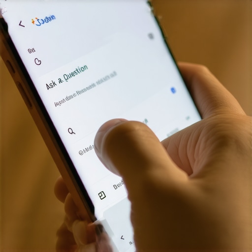 A business owner answering questions on their Google Maps profile to improve local pack visibility.