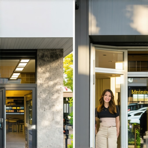 Visual Impact of High-Resolution Business Photos Comparison between a poor quality photo and a high-quality professional business photo for local SEO.