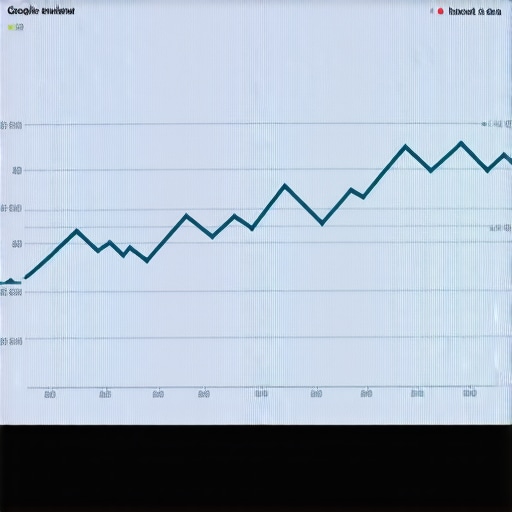 Graph showing consistent growth in Google reviews over time